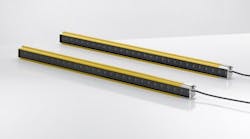 The new Leuze ELC 100 safety light curtains are suitable for reliably guarding points of operation. They contribute to making machine designs cost effective.