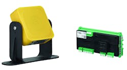Figure 1: The LBK safety radar system enables reliable 3D area monitoring in hash environments.