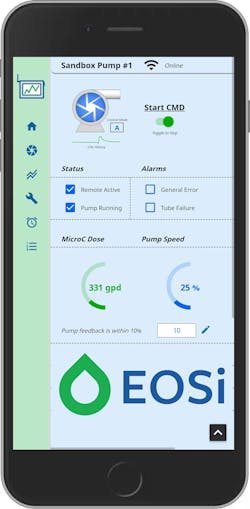 Custom-written HMIs using Inductive Automation&rsquo;s Perspective served up by the virtual machine-based instance of Ignition automatically format themselves for display on laptop or mobile devices. Source: EOSi
