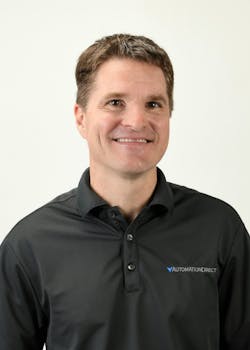 Kevin McClelion, product manager at AutomationDirect.com. Source: AutomationDirect