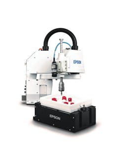The IntelliFlex Feeding System from Epson Robots accommodates a wide variety of parts for advanced applications.