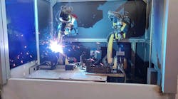 TranTek Automation delivered a plasma cutting robotic system that could communicate with its customer&rsquo;s enterprise database.