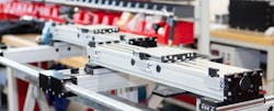 Norgren multi-axis motion control system components.